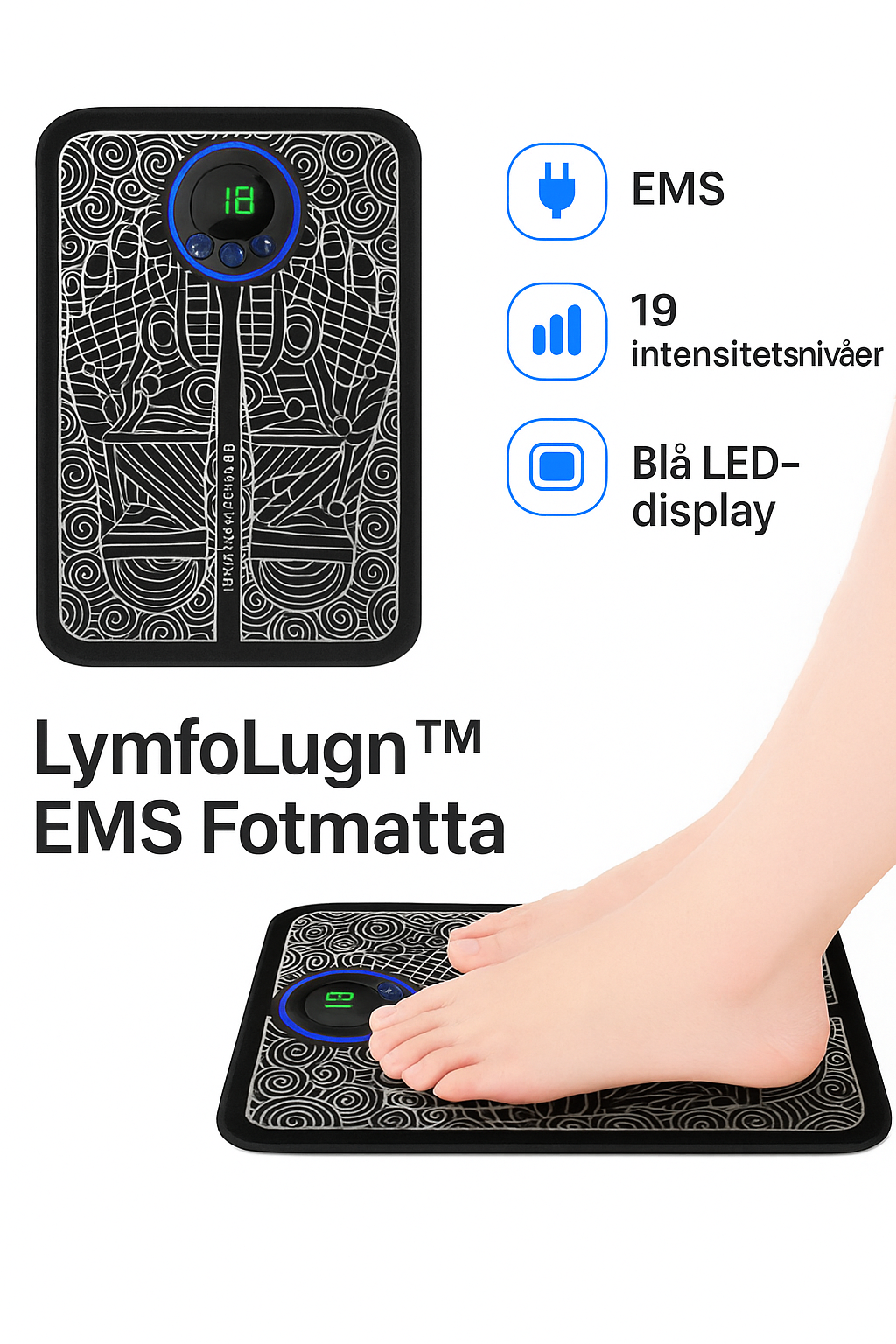 Känn lättnaden och friheten i varje steg!